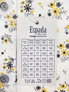 Koszula męska SLIM FIT krótki rękaw letnie kwiaty