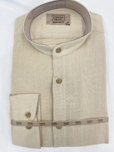 Koszula męska stojka REGULAR długi rękaw 100% bawełna 