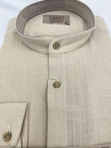 Koszula męska stojka REGULAR długi rękaw 100% bawełna 