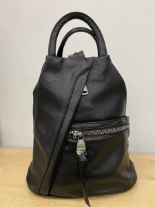 Plecak eko skóra dwa zamki w tym jeden zakryty 