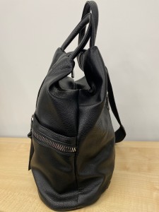 Plecak eko skóra dwa zamki w tym jeden zakryty 