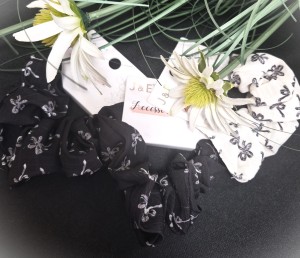 Frotka do włosów we wzór 