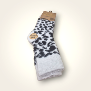 Skarepty damskie wysokie w cętki