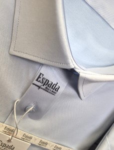 Koszula męska krótki rękaw kołnierzyk SLIM FIT