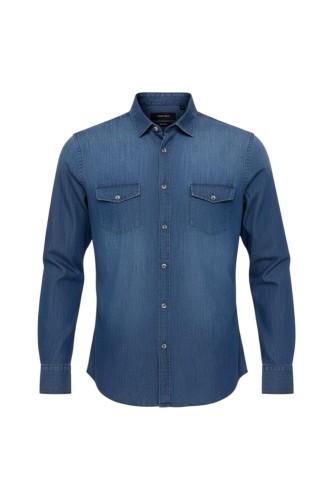 Koszula jeansowa SLIM FIT Viadi Polo