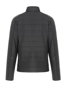 Kurtka męska skóra naturalna na stójce 