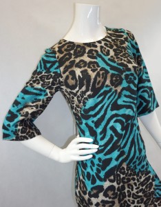 Sukienka motyw pantera