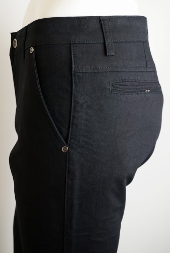 Spodnie męskie eleganckie z fakturą