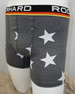 Bokserki męskie wzór gwiazdy