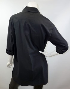 Damska koszula długi rękaw asymetryczna D08D1323