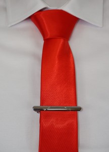 Spinka do krawata wzór zaokrąglone boki